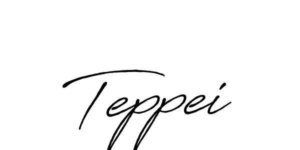 You can use this online signature creator to create a handwritten signature for the name Teppei. This is the best online autograph maker. Teppei signature style 7 images and pictures png