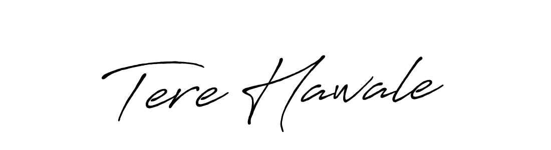 Make a beautiful signature design for name Tere Hawale. With this signature (Antro_Vectra_Bolder) style, you can create a handwritten signature for free. Tere Hawale signature style 7 images and pictures png