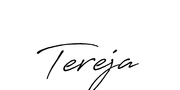 Make a beautiful signature design for name Tereja. Use this online signature maker to create a handwritten signature for free. Tereja signature style 7 images and pictures png