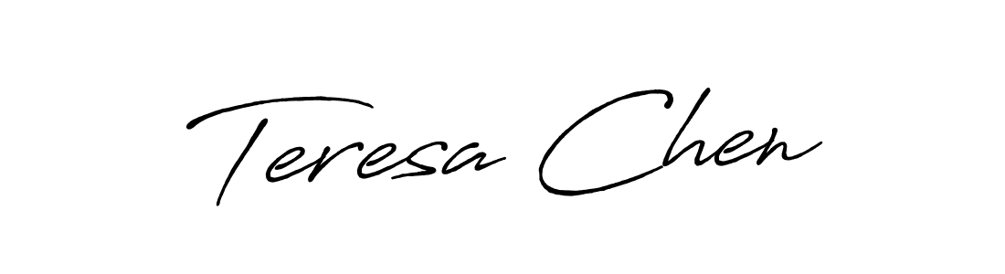 if you are searching for the best signature style for your name Teresa Chen. so please give up your signature search. here we have designed multiple signature styles  using Antro_Vectra_Bolder. Teresa Chen signature style 7 images and pictures png