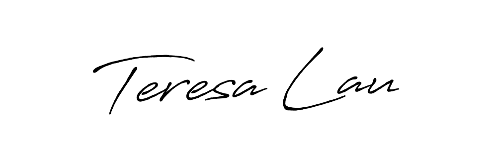 Design your own signature with our free online signature maker. With this signature software, you can create a handwritten (Antro_Vectra_Bolder) signature for name Teresa Lau. Teresa Lau signature style 7 images and pictures png