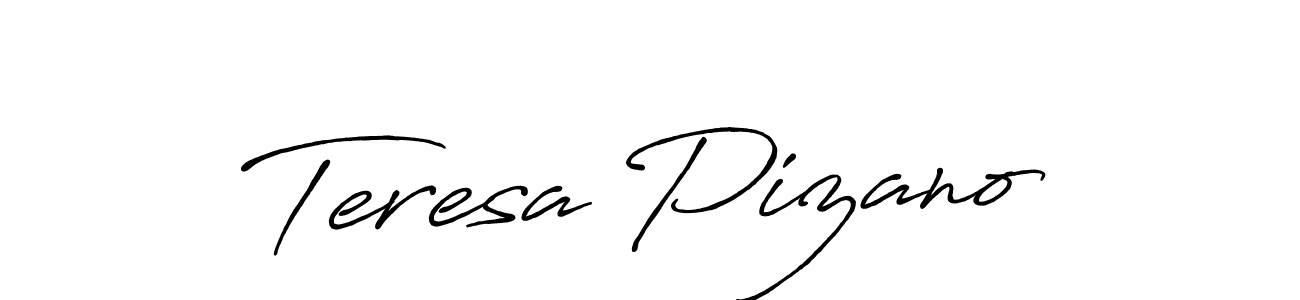 Design your own signature with our free online signature maker. With this signature software, you can create a handwritten (Antro_Vectra_Bolder) signature for name Teresa Pizano. Teresa Pizano signature style 7 images and pictures png