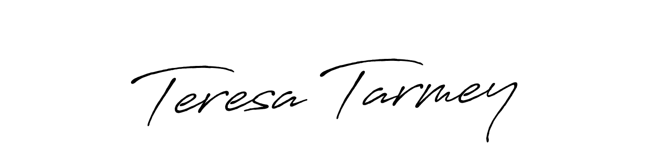 Make a beautiful signature design for name Teresa Tarmey. Use this online signature maker to create a handwritten signature for free. Teresa Tarmey signature style 7 images and pictures png