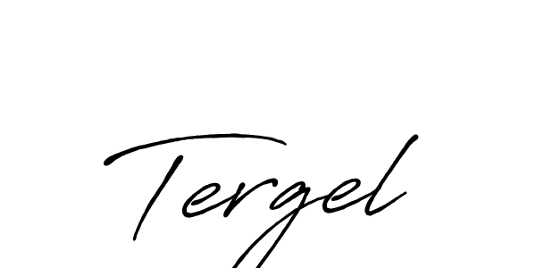 Make a beautiful signature design for name Tergel. With this signature (Antro_Vectra_Bolder) style, you can create a handwritten signature for free. Tergel signature style 7 images and pictures png