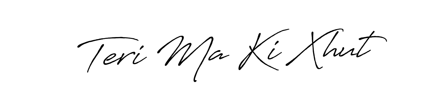 Best and Professional Signature Style for Teri Ma Ki Xhut. Antro_Vectra_Bolder Best Signature Style Collection. Teri Ma Ki Xhut signature style 7 images and pictures png
