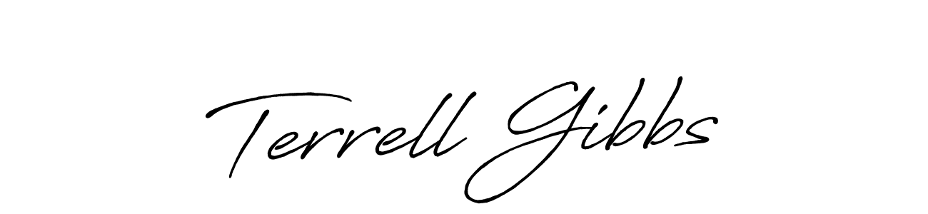 Make a beautiful signature design for name Terrell Gibbs. Use this online signature maker to create a handwritten signature for free. Terrell Gibbs signature style 7 images and pictures png