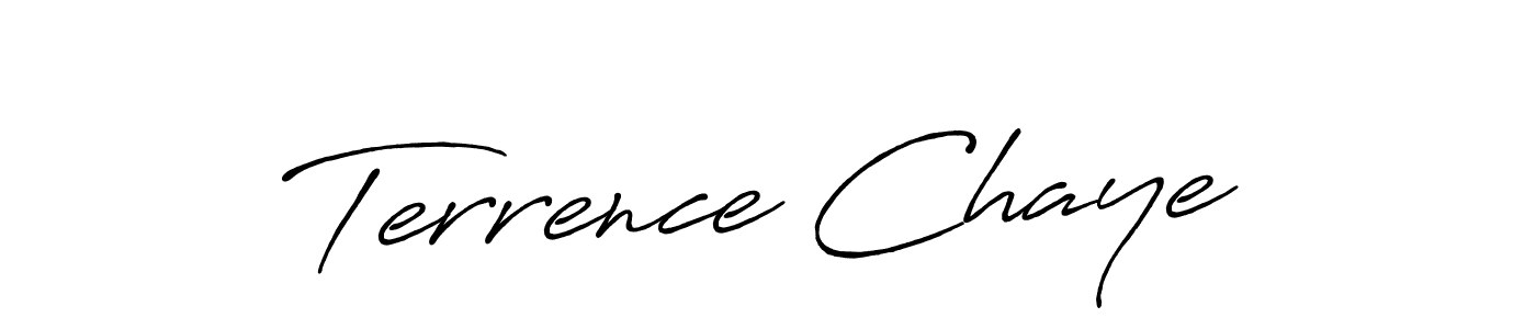 It looks lik you need a new signature style for name Terrence Chaye. Design unique handwritten (Antro_Vectra_Bolder) signature with our free signature maker in just a few clicks. Terrence Chaye signature style 7 images and pictures png