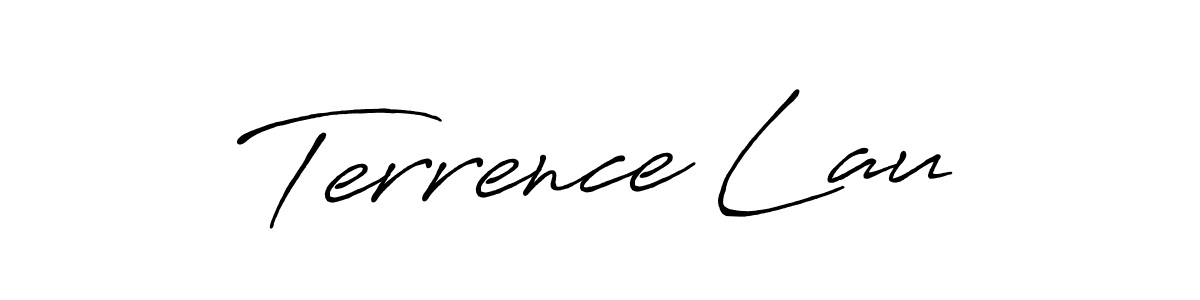 Use a signature maker to create a handwritten signature online. With this signature software, you can design (Antro_Vectra_Bolder) your own signature for name Terrence Lau. Terrence Lau signature style 7 images and pictures png