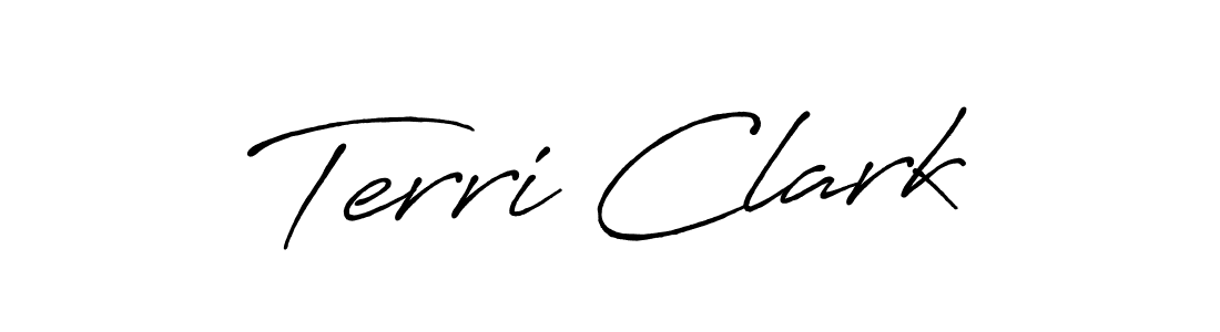 It looks lik you need a new signature style for name Terri Clark. Design unique handwritten (Antro_Vectra_Bolder) signature with our free signature maker in just a few clicks. Terri Clark signature style 7 images and pictures png