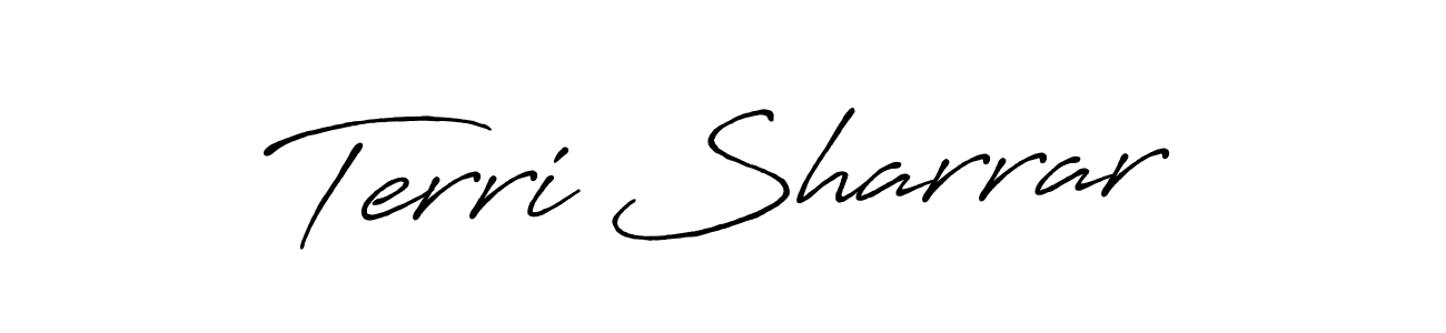 Make a short Terri Sharrar signature style. Manage your documents anywhere anytime using Antro_Vectra_Bolder. Create and add eSignatures, submit forms, share and send files easily. Terri Sharrar signature style 7 images and pictures png