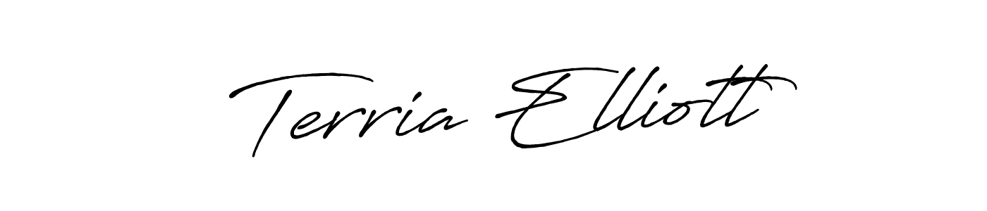 Check out images of Autograph of Terria Elliott name. Actor Terria Elliott Signature Style. Antro_Vectra_Bolder is a professional sign style online. Terria Elliott signature style 7 images and pictures png