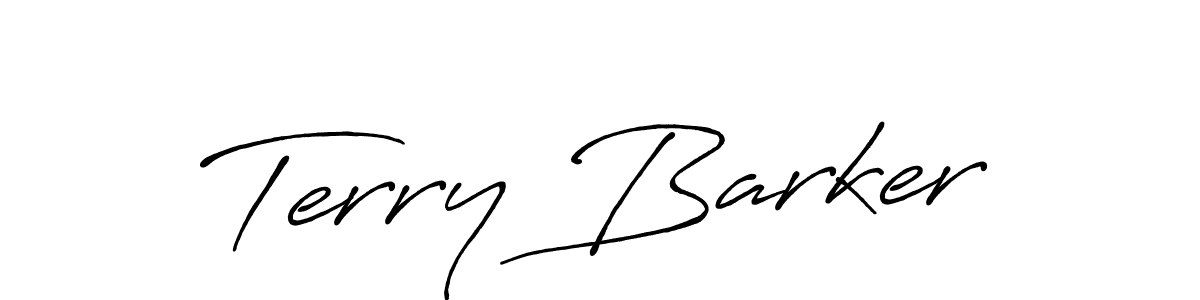 The best way (Antro_Vectra_Bolder) to make a short signature is to pick only two or three words in your name. The name Terry Barker include a total of six letters. For converting this name. Terry Barker signature style 7 images and pictures png