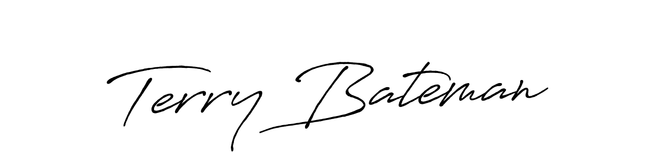 Use a signature maker to create a handwritten signature online. With this signature software, you can design (Antro_Vectra_Bolder) your own signature for name Terry Bateman. Terry Bateman signature style 7 images and pictures png