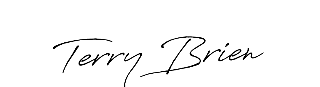 Also we have Terry Brien name is the best signature style. Create professional handwritten signature collection using Antro_Vectra_Bolder autograph style. Terry Brien signature style 7 images and pictures png