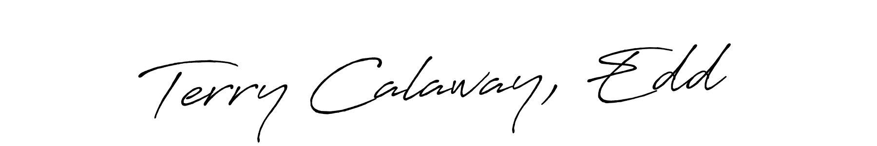 How to Draw Terry Calaway, Edd signature style? Antro_Vectra_Bolder is a latest design signature styles for name Terry Calaway, Edd. Terry Calaway, Edd signature style 7 images and pictures png