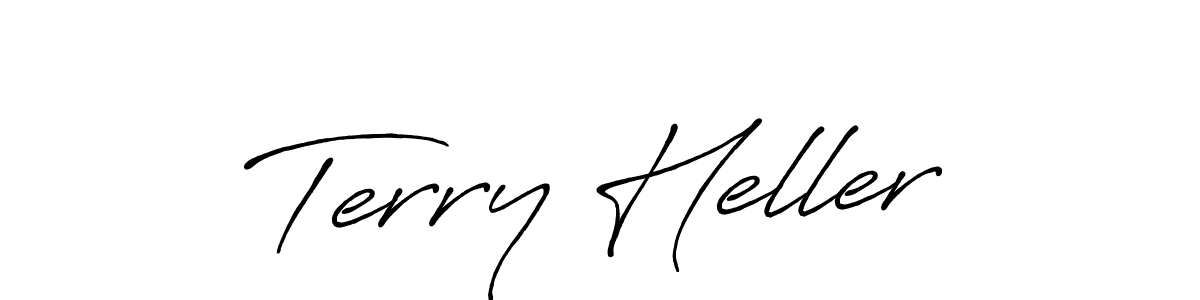 You should practise on your own different ways (Antro_Vectra_Bolder) to write your name (Terry Heller) in signature. don't let someone else do it for you. Terry Heller signature style 7 images and pictures png