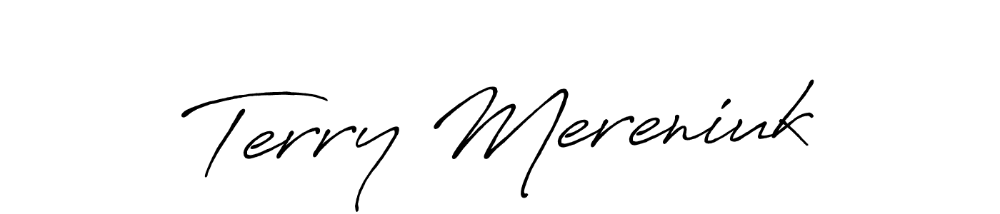 It looks lik you need a new signature style for name Terry Mereniuk. Design unique handwritten (Antro_Vectra_Bolder) signature with our free signature maker in just a few clicks. Terry Mereniuk signature style 7 images and pictures png