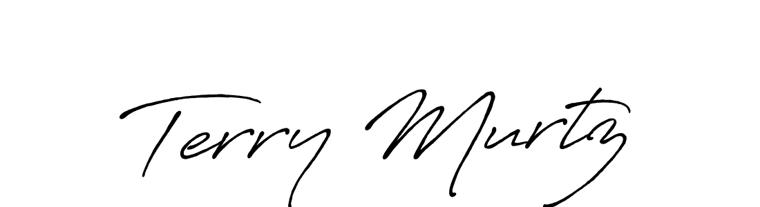 Terry Murtz stylish signature style. Best Handwritten Sign (Antro_Vectra_Bolder) for my name. Handwritten Signature Collection Ideas for my name Terry Murtz. Terry Murtz signature style 7 images and pictures png