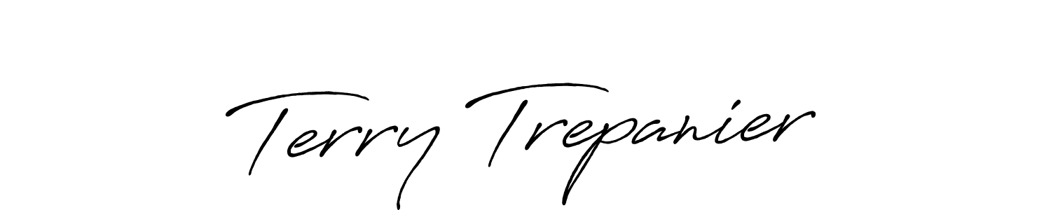 It looks lik you need a new signature style for name Terry Trepanier. Design unique handwritten (Antro_Vectra_Bolder) signature with our free signature maker in just a few clicks. Terry Trepanier signature style 7 images and pictures png