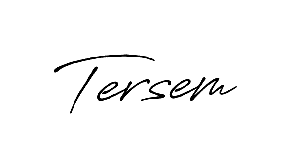 Make a beautiful signature design for name Tersem. With this signature (Antro_Vectra_Bolder) style, you can create a handwritten signature for free. Tersem signature style 7 images and pictures png