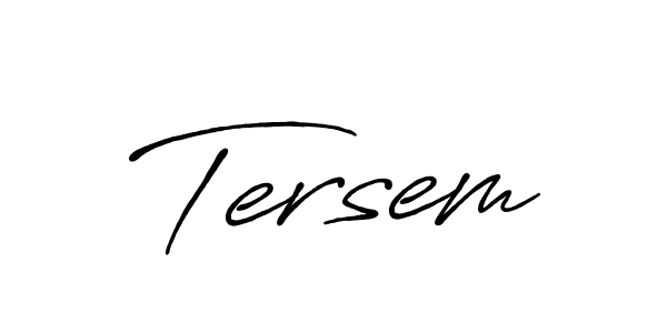 Make a beautiful signature design for name Tersem. With this signature (Antro_Vectra_Bolder) style, you can create a handwritten signature for free. Tersem signature style 7 images and pictures png