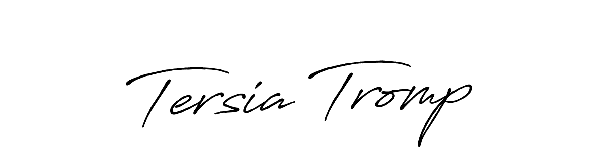 Once you've used our free online signature maker to create your best signature Antro_Vectra_Bolder style, it's time to enjoy all of the benefits that Tersia Tromp name signing documents. Tersia Tromp signature style 7 images and pictures png