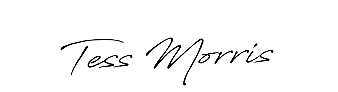 Also You can easily find your signature by using the search form. We will create Tess Morris name handwritten signature images for you free of cost using Antro_Vectra_Bolder sign style. Tess Morris signature style 7 images and pictures png