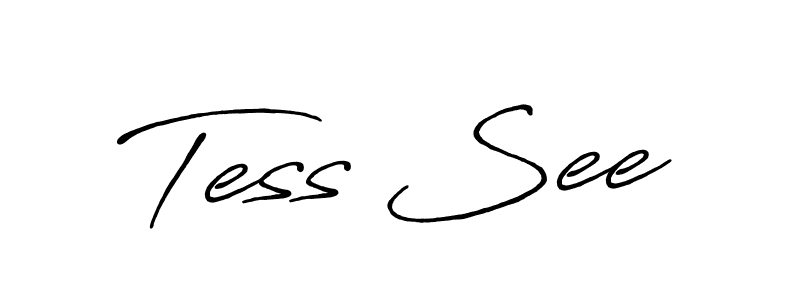 Make a beautiful signature design for name Tess See. Use this online signature maker to create a handwritten signature for free. Tess See signature style 7 images and pictures png