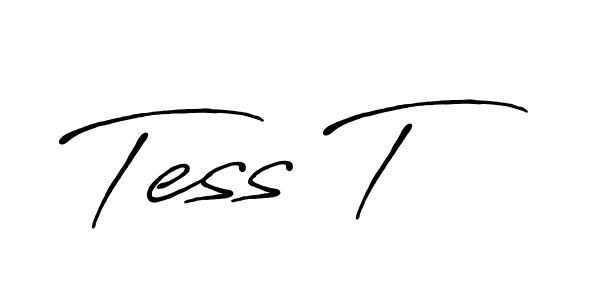 Also we have Tess T name is the best signature style. Create professional handwritten signature collection using Antro_Vectra_Bolder autograph style. Tess T signature style 7 images and pictures png