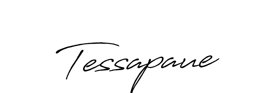 Tessapaue stylish signature style. Best Handwritten Sign (Antro_Vectra_Bolder) for my name. Handwritten Signature Collection Ideas for my name Tessapaue. Tessapaue signature style 7 images and pictures png