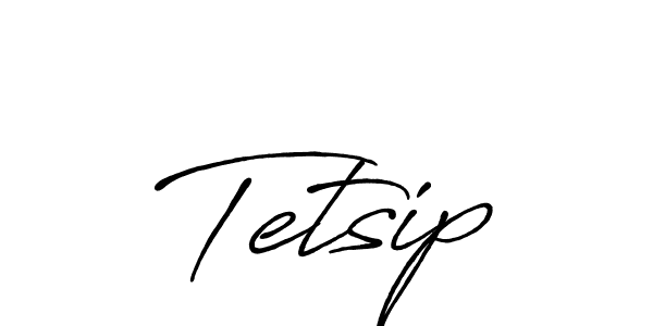 Also we have Tetsip name is the best signature style. Create professional handwritten signature collection using Antro_Vectra_Bolder autograph style. Tetsip signature style 7 images and pictures png