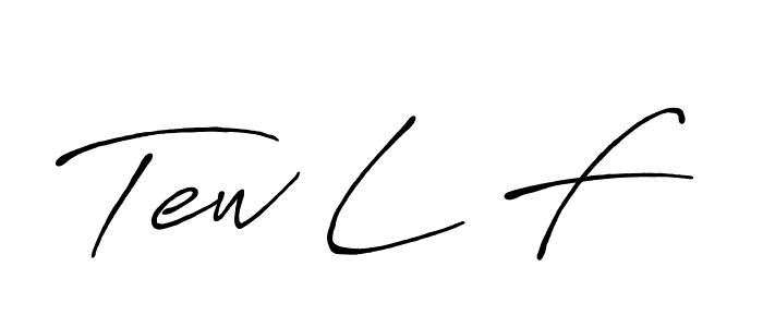 How to Draw Tew L F signature style? Antro_Vectra_Bolder is a latest design signature styles for name Tew L F. Tew L F signature style 7 images and pictures png