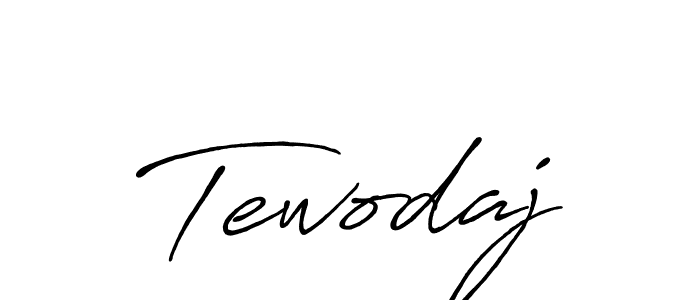 Similarly Antro_Vectra_Bolder is the best handwritten signature design. Signature creator online .You can use it as an online autograph creator for name Tewodaj. Tewodaj signature style 7 images and pictures png
