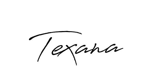 How to make Texana name signature. Use Antro_Vectra_Bolder style for creating short signs online. This is the latest handwritten sign. Texana signature style 7 images and pictures png