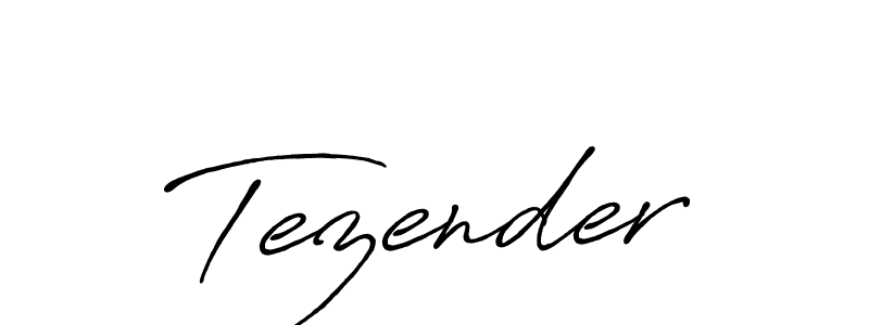 How to Draw Tezender signature style? Antro_Vectra_Bolder is a latest design signature styles for name Tezender. Tezender signature style 7 images and pictures png