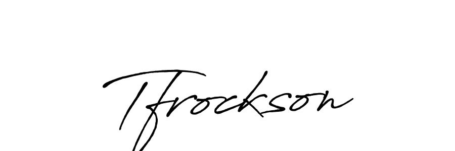 Once you've used our free online signature maker to create your best signature Antro_Vectra_Bolder style, it's time to enjoy all of the benefits that Tfrockson name signing documents. Tfrockson signature style 7 images and pictures png