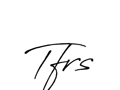 Antro_Vectra_Bolder is a professional signature style that is perfect for those who want to add a touch of class to their signature. It is also a great choice for those who want to make their signature more unique. Get Tfrs name to fancy signature for free. Tfrs signature style 7 images and pictures png