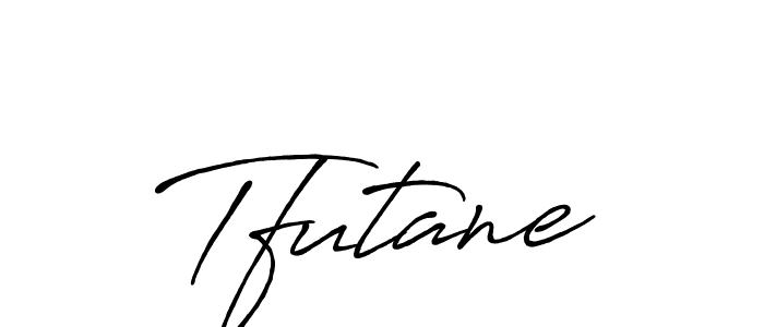 Use a signature maker to create a handwritten signature online. With this signature software, you can design (Antro_Vectra_Bolder) your own signature for name Tfutane. Tfutane signature style 7 images and pictures png