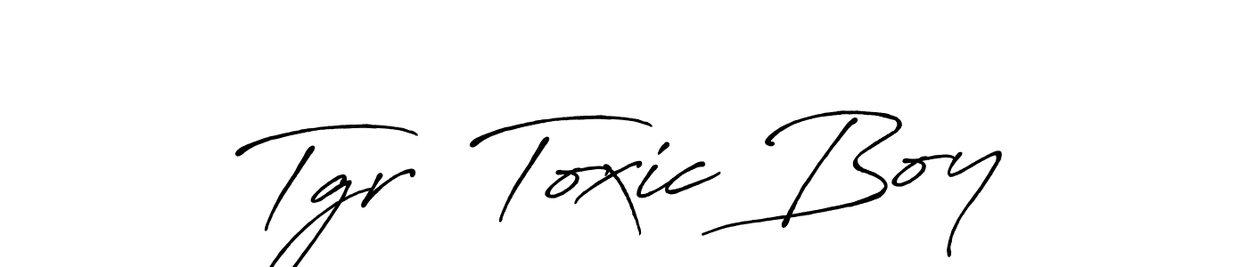 Check out images of Autograph of Tgr  Toxic Boy name. Actor Tgr  Toxic Boy Signature Style. Antro_Vectra_Bolder is a professional sign style online. Tgr  Toxic Boy signature style 7 images and pictures png