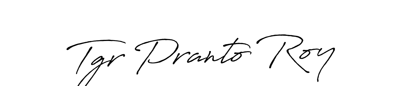 if you are searching for the best signature style for your name Tgr Pranto Roy. so please give up your signature search. here we have designed multiple signature styles  using Antro_Vectra_Bolder. Tgr Pranto Roy signature style 7 images and pictures png