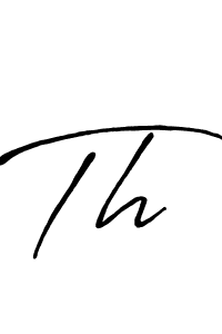 How to make Th name signature. Use Antro_Vectra_Bolder style for creating short signs online. This is the latest handwritten sign. Th signature style 7 images and pictures png