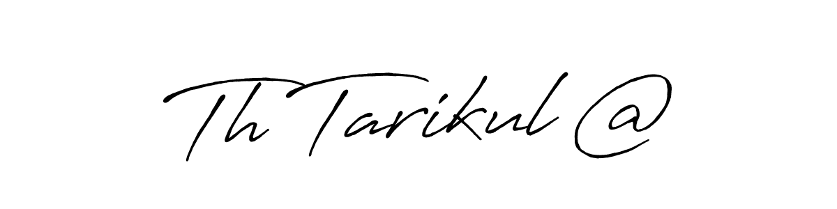 You can use this online signature creator to create a handwritten signature for the name Th Tarikul @. This is the best online autograph maker. Th Tarikul @ signature style 7 images and pictures png