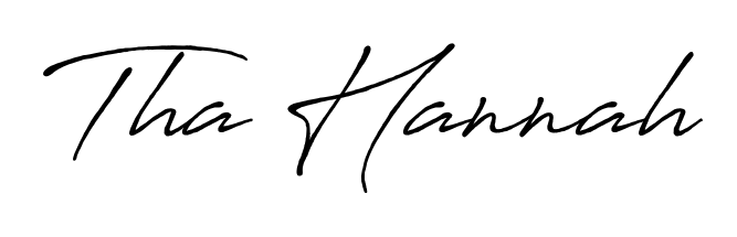 Create a personalized artistic stamp with Tha Hannah in Antro_Vectra_Bolder font. Perfect for visual artists, designers, and influencers. Tha Hannah signature style 7 images and pictures png