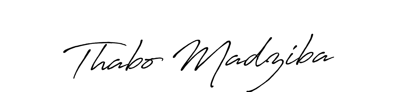 Thabo Madziba stylish signature style. Best Handwritten Sign (Antro_Vectra_Bolder) for my name. Handwritten Signature Collection Ideas for my name Thabo Madziba. Thabo Madziba signature style 7 images and pictures png