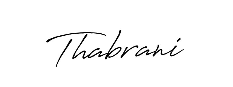 Thabrani stylish signature style. Best Handwritten Sign (Antro_Vectra_Bolder) for my name. Handwritten Signature Collection Ideas for my name Thabrani. Thabrani signature style 7 images and pictures png