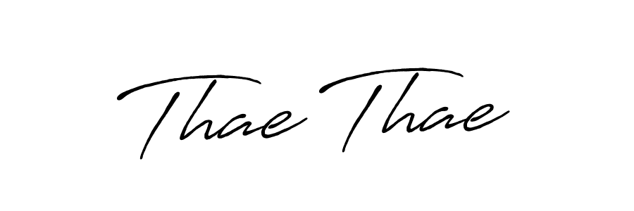 Make a beautiful signature design for name Thae Thae. Use this online signature maker to create a handwritten signature for free. Thae Thae signature style 7 images and pictures png