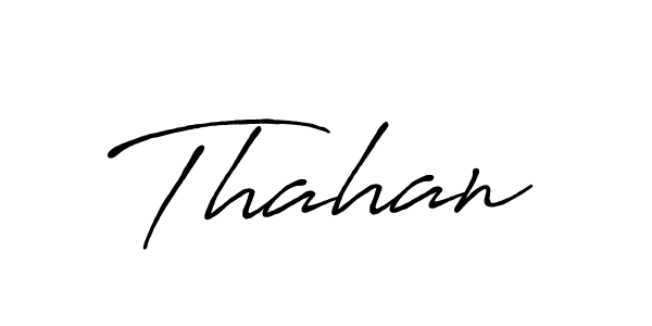 Thahan stylish signature style. Best Handwritten Sign (Antro_Vectra_Bolder) for my name. Handwritten Signature Collection Ideas for my name Thahan. Thahan signature style 7 images and pictures png