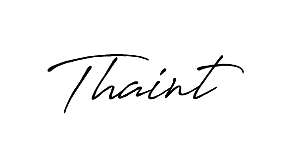 Thaint stylish signature style. Best Handwritten Sign (Antro_Vectra_Bolder) for my name. Handwritten Signature Collection Ideas for my name Thaint. Thaint signature style 7 images and pictures png