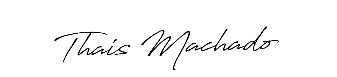 This is the best signature style for the Thais Machado name. Also you like these signature font (Antro_Vectra_Bolder). Mix name signature. Thais Machado signature style 7 images and pictures png