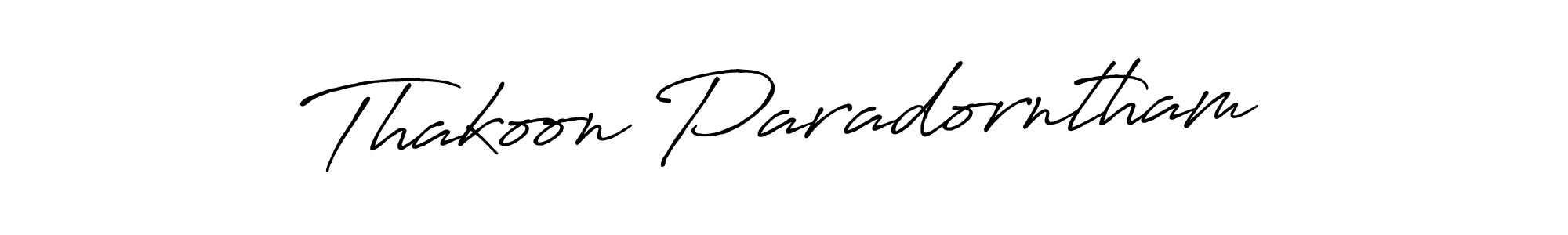 Make a beautiful signature design for name Thakoon Paradorntham. Use this online signature maker to create a handwritten signature for free. Thakoon Paradorntham signature style 7 images and pictures png